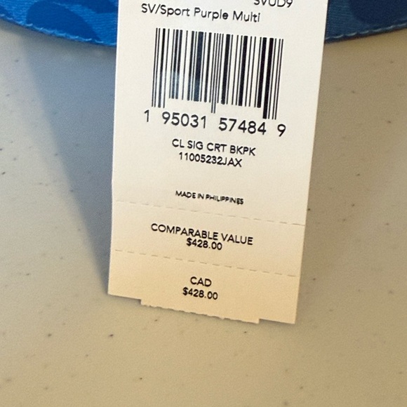 Coach Court Backpack In Blocked Signature Canvas
— - Picture 9 of 9